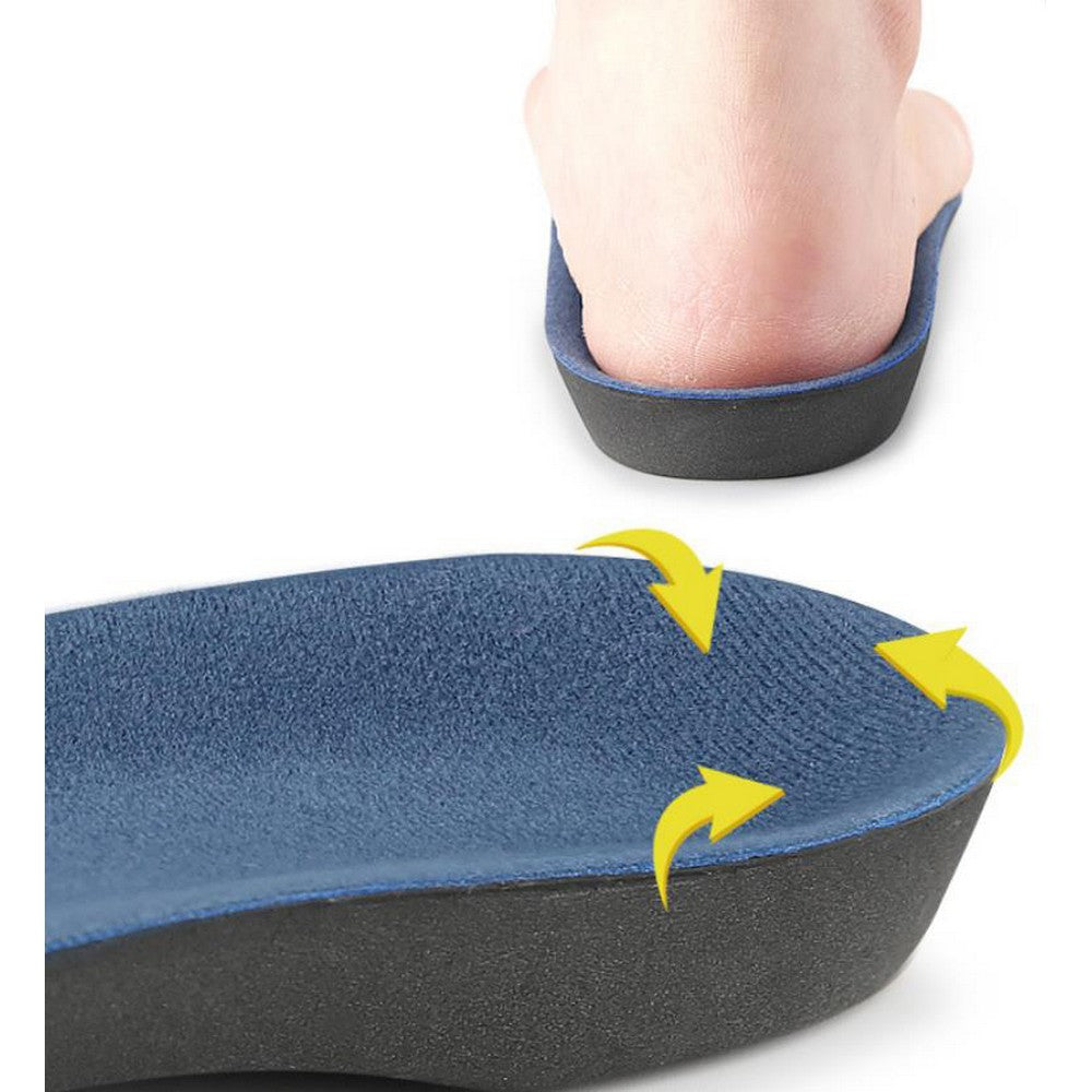 3/4 Support Insoles Orthotic Arch Flat Feet Plantar Fasciitis Arches Shoe Pad