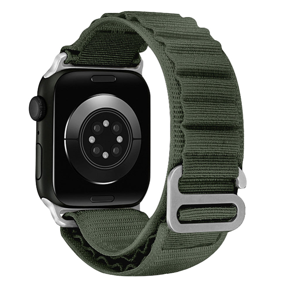 Alpine Loop Watch Band Strap Compatible Sport Soft Watch Band  with Apple iWatch-Green