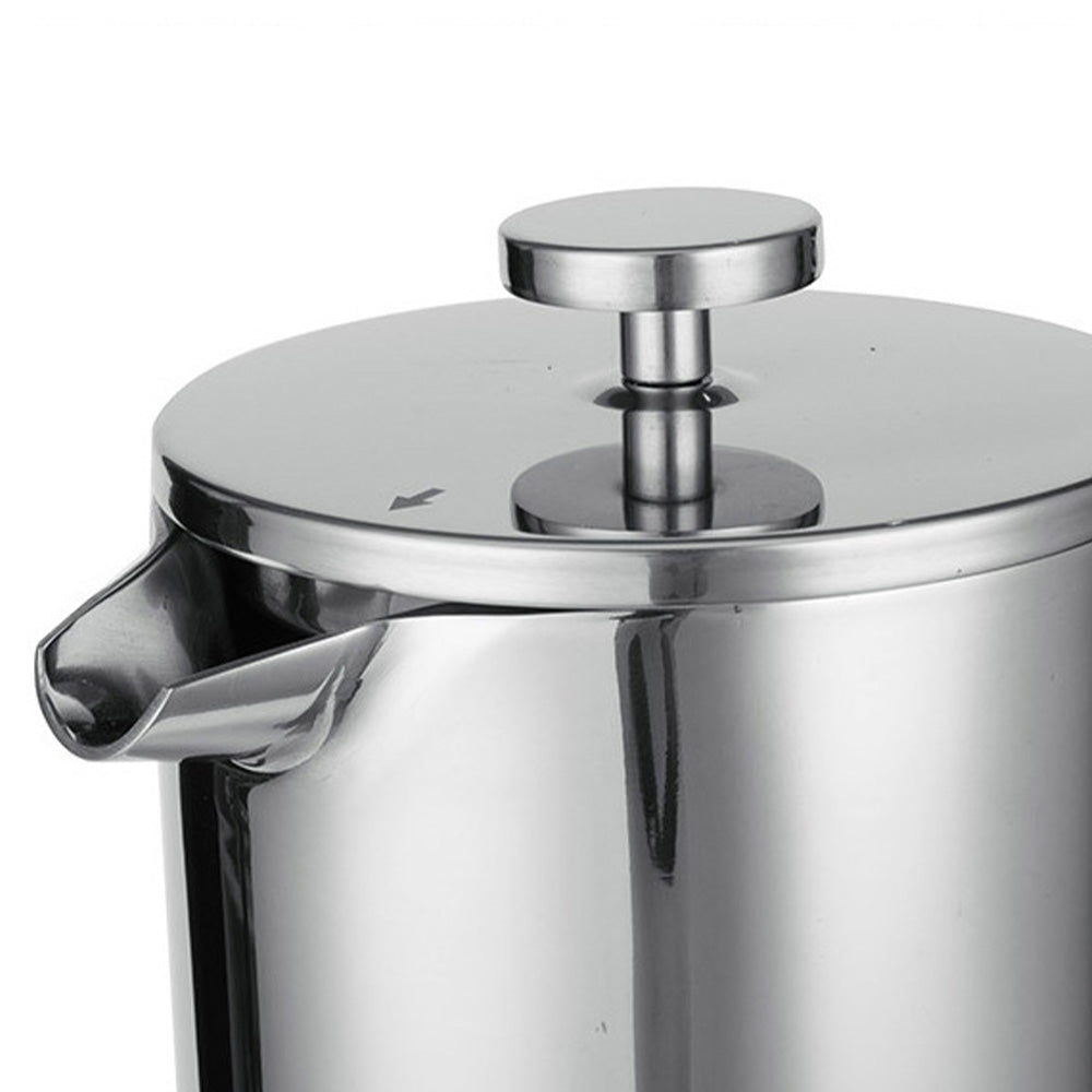 French Press Coffee Maker 304 Stainless Steel Double-Wall Insulated