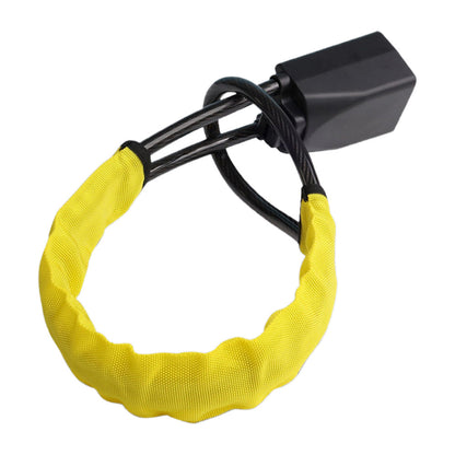 Car Steering Wheel Lock To security band Anti-Theft Adjustable Lock Device-Black