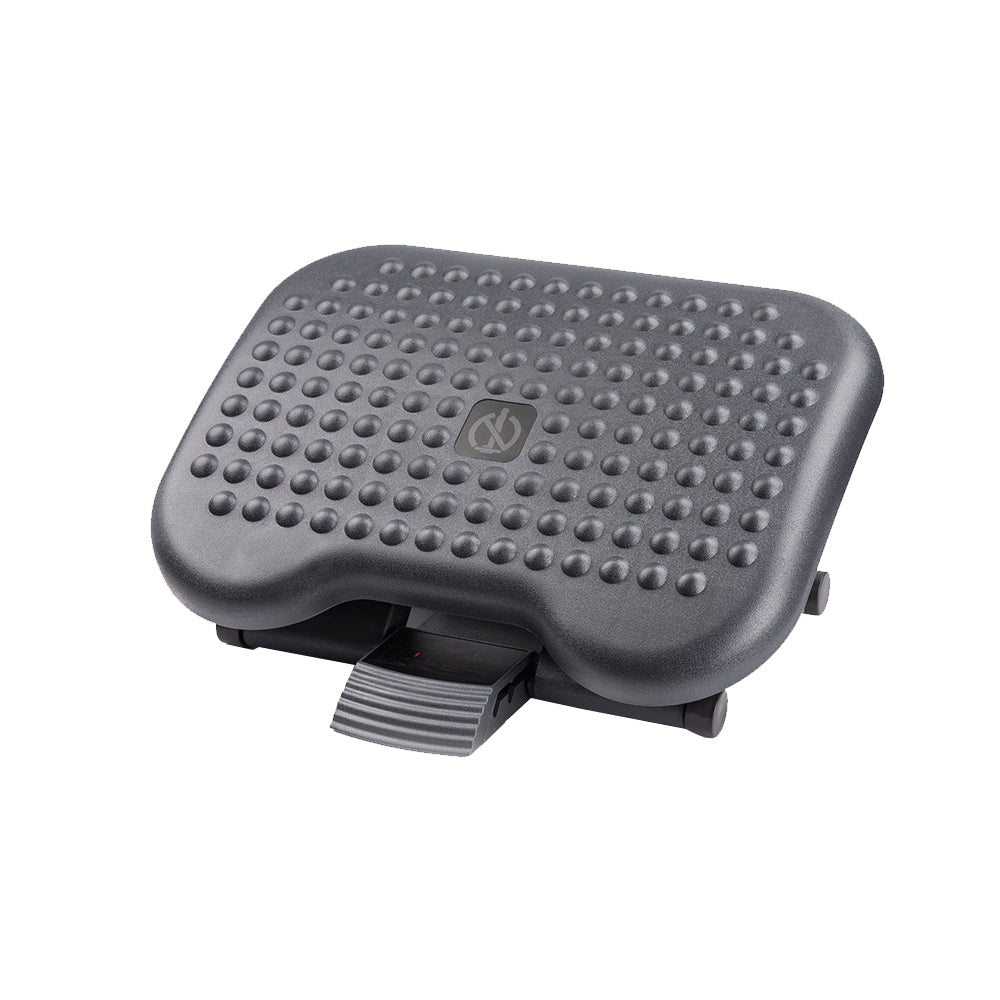 3-Height Adjustable Under Desk Footrest Foot Stool Under Desk