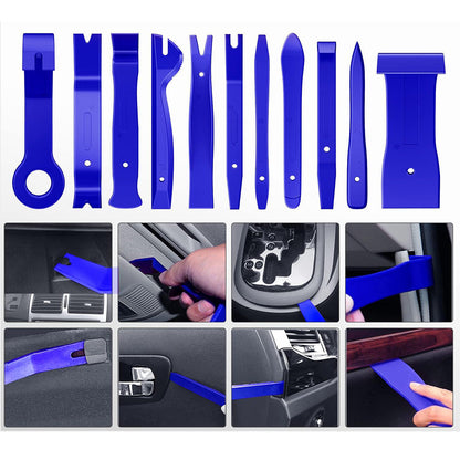 238Pcs Car Trim Removal Tool Kit Universal Clip Set with Fastener Removers for Auto Marine Home Repairs Blue