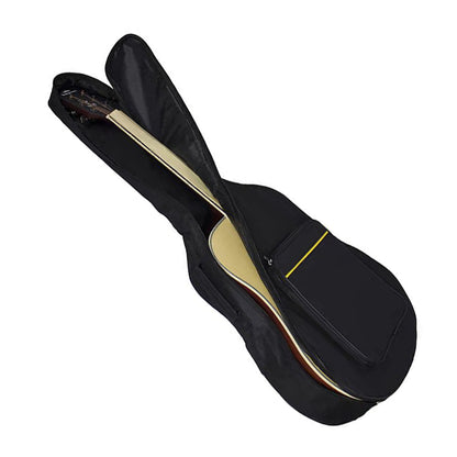 41-Inch Black Dual Strap Guitar Bag Protective Case for Acoustic & Electric
