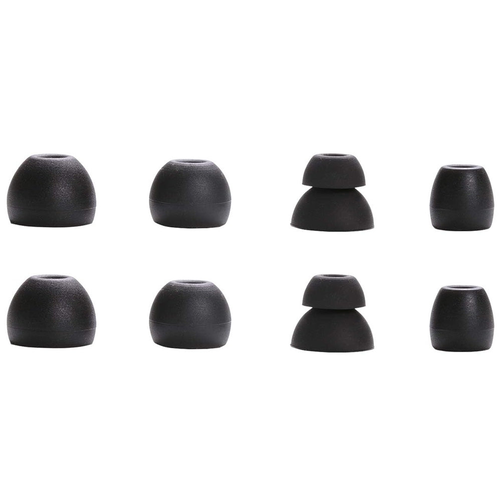 Replacement Silicone Ear Tips Earbuds for Beats Flex X Powerbeats Pro-black