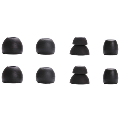 Replacement Silicone Ear Tips Earbuds for Beats Flex X Powerbeats Pro-black