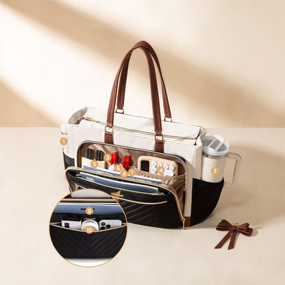 Insulated Tote Bag Laptop Lunch Bag