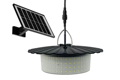 224-LED Solar Pendant Light with Moving Sensor Solar Light for Shed Camping Patio Tent