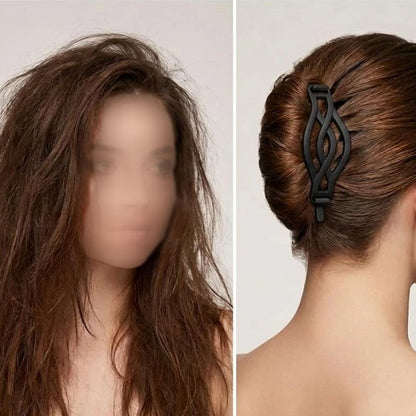4Pcs Flat French Twist Hair Clips