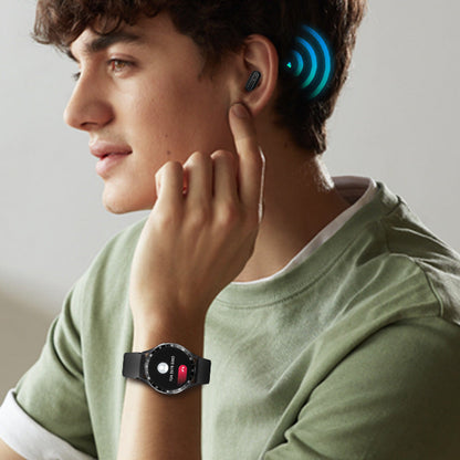 2-In-1 Bluetooth Smart Watch with Earphones For Android IOS