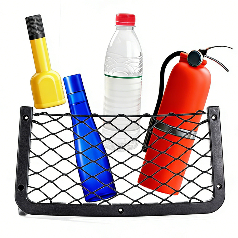 Car Storage Net Pocket Organizer Elastic Vehicle Interior Storage