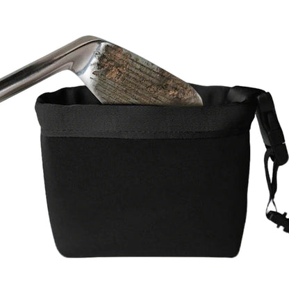 2Pcs Golf Club and Golf Ball Cleaning Bag Waterproof Golf Club Cleaner