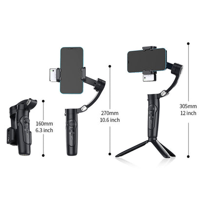 3-Axis Gimbal Stabilizer Intelligent Tracking Phone Stabilizer With Detachable Remote Control