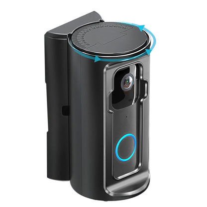 Wall-Mounted Anti-Theft Video Doorbell Holder for Ring Video Doorbell 3 2 1 Adjustable Bracket