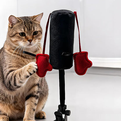 Cat Punching Bag Toy with Suction Cup