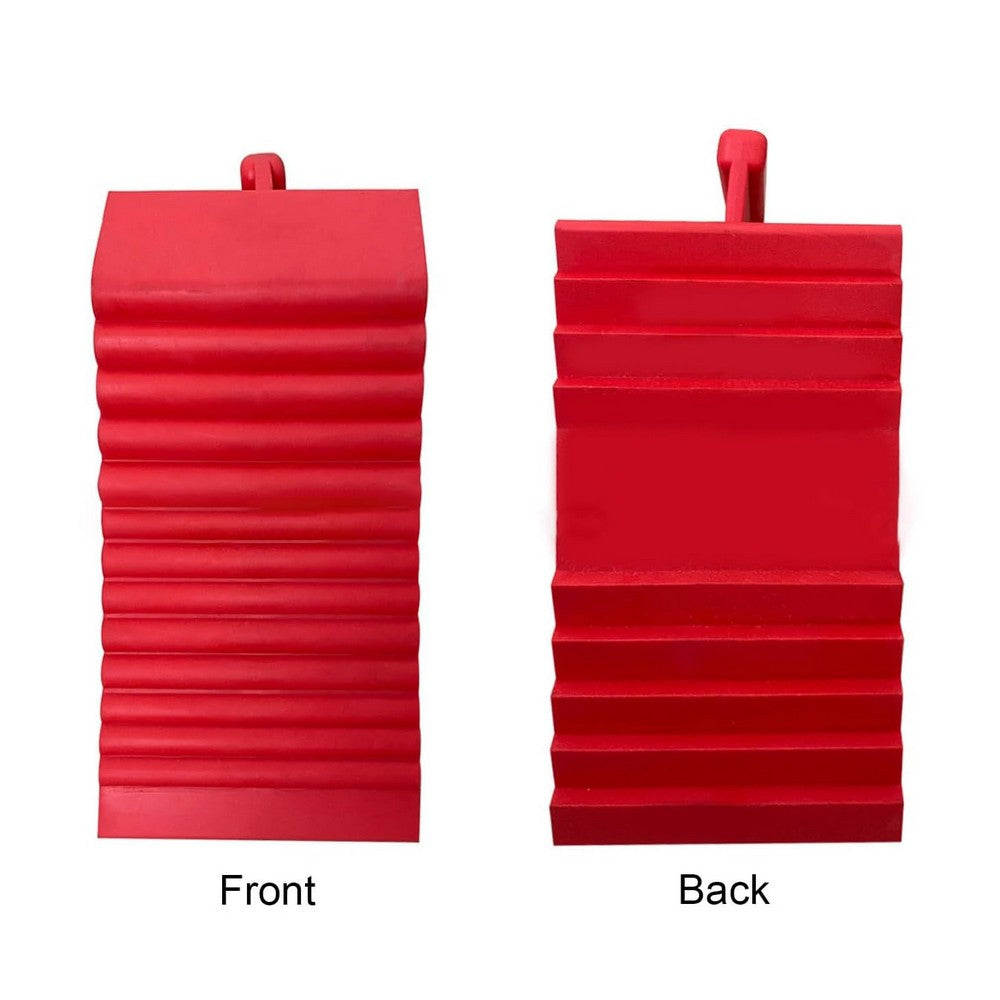 2Pcs RV Wheel Chocks Non-Slip Base Wheel Stoppers for Cars Camper RV Trailer
