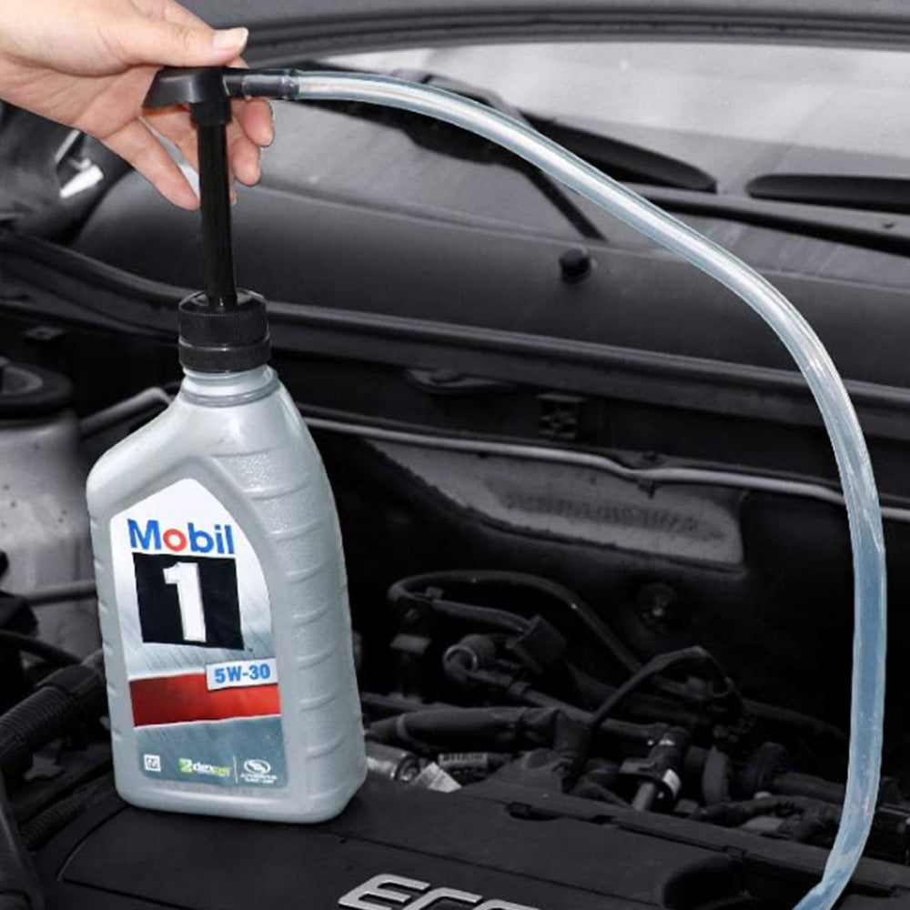 Manual Transfer Pump Gear Oil Fluid Transmission Hand Pump for Quart Bottles