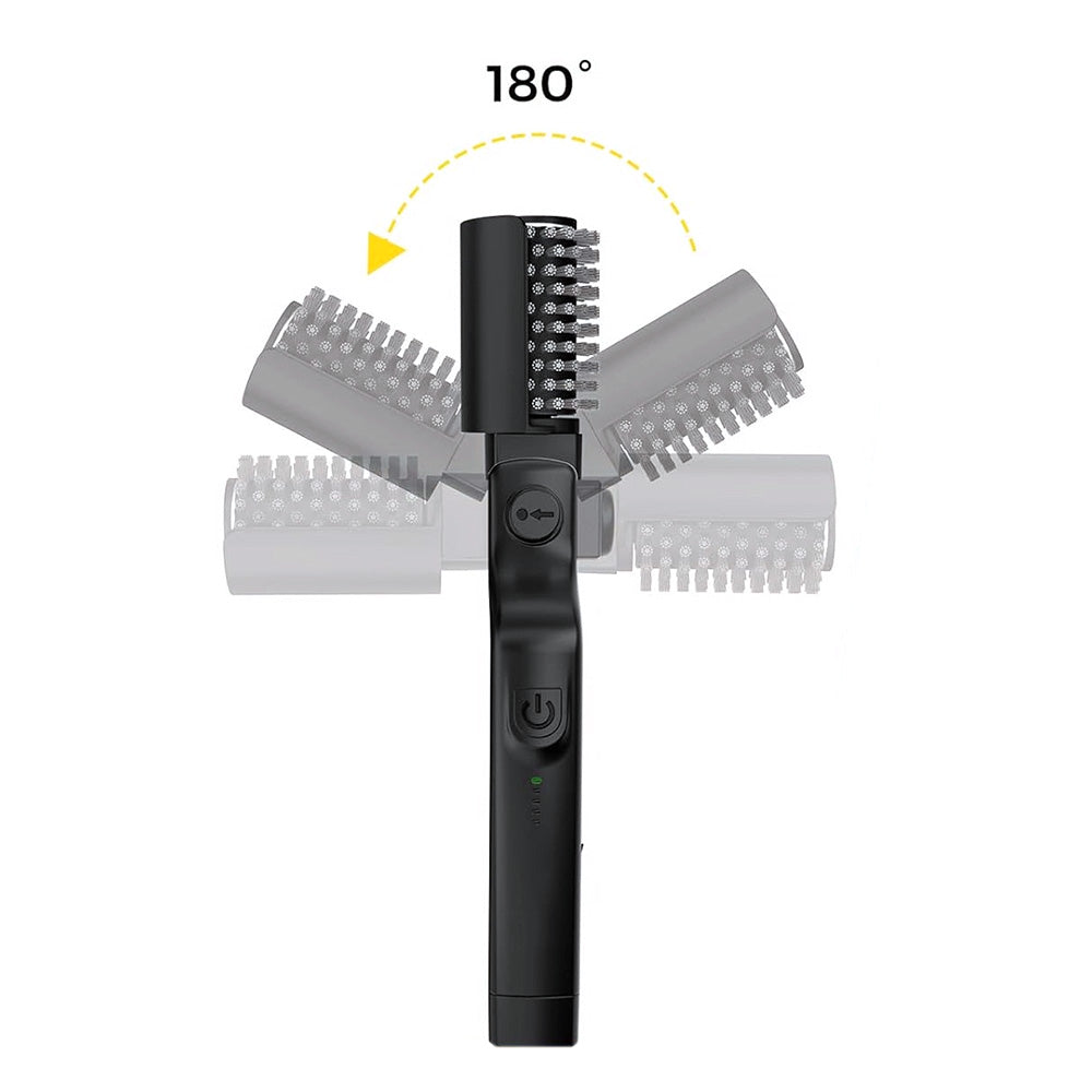 Electric Rotary Cordless Grill Cleaning Brush with Adjustable Angle