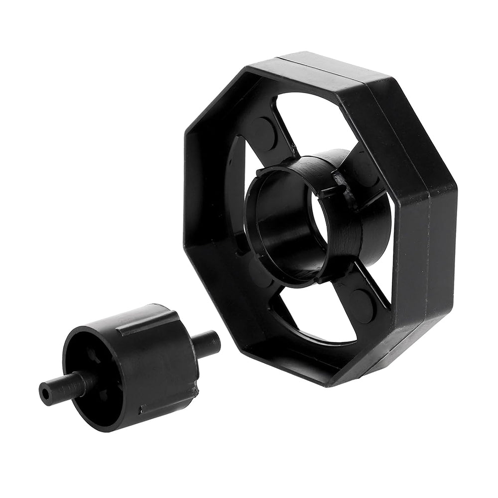 Heavy Duty Cello Tape Dispenser with 6 Roll Clear Tape-Black