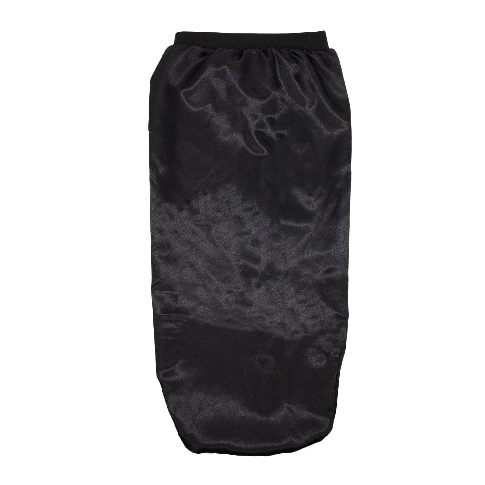 Satin Women's Sleep Hair Hat Care Sleeping Bonnet Night Cap Black