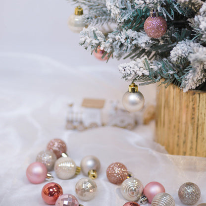 33Pcs Christmas Tree Baubles ¨C Decorations for Holiday Party and Wedding