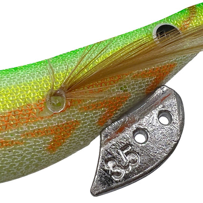 10PCS Egi Squid Jigs Jags Saltwater Glow Squid Lures Luminous Cuttlefish Sleeve Fishing Jigs