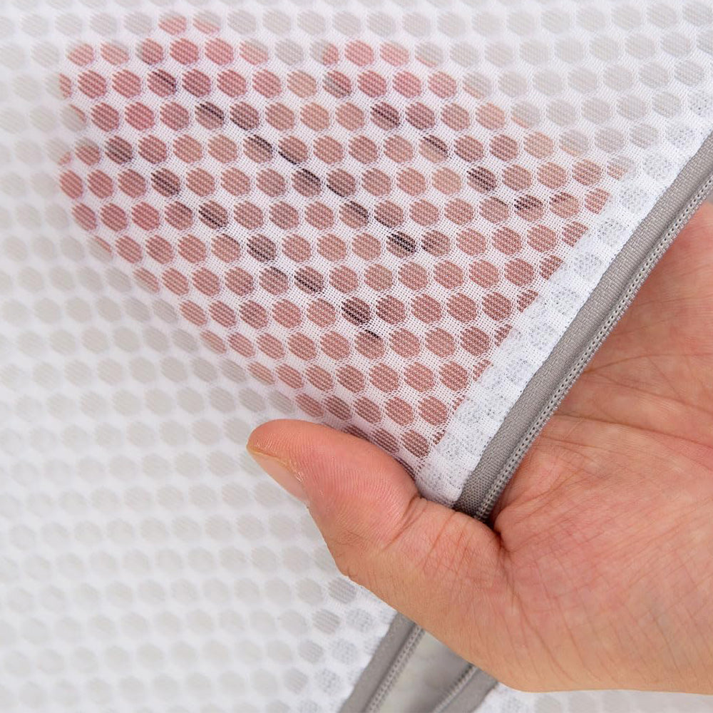 6 Pcs Mesh Laundry Bags for Delicates Medium Washing Bags with Zipper Closure