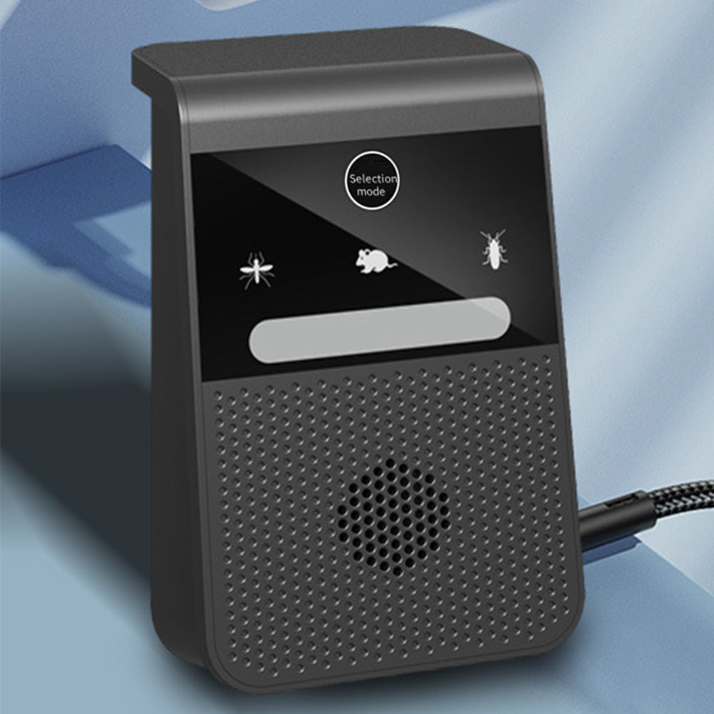 Ultrasonic Pest Control Repeller Mole Repellent With 3 Modes For Indoor