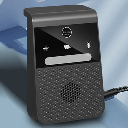 Ultrasonic Pest Control Repeller Mole Repellent With 3 Modes For Indoor