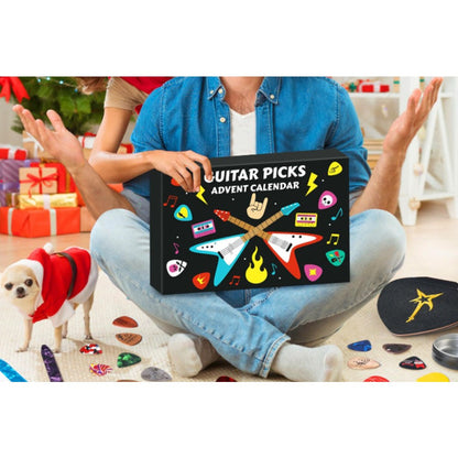 Guitar Picks Advent Calendar Christmas Gift