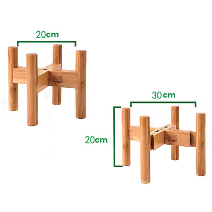 Expandable Plant Pot Stand Adjustable Plant Holder for Outdoor Indoor Plant Flower Pots