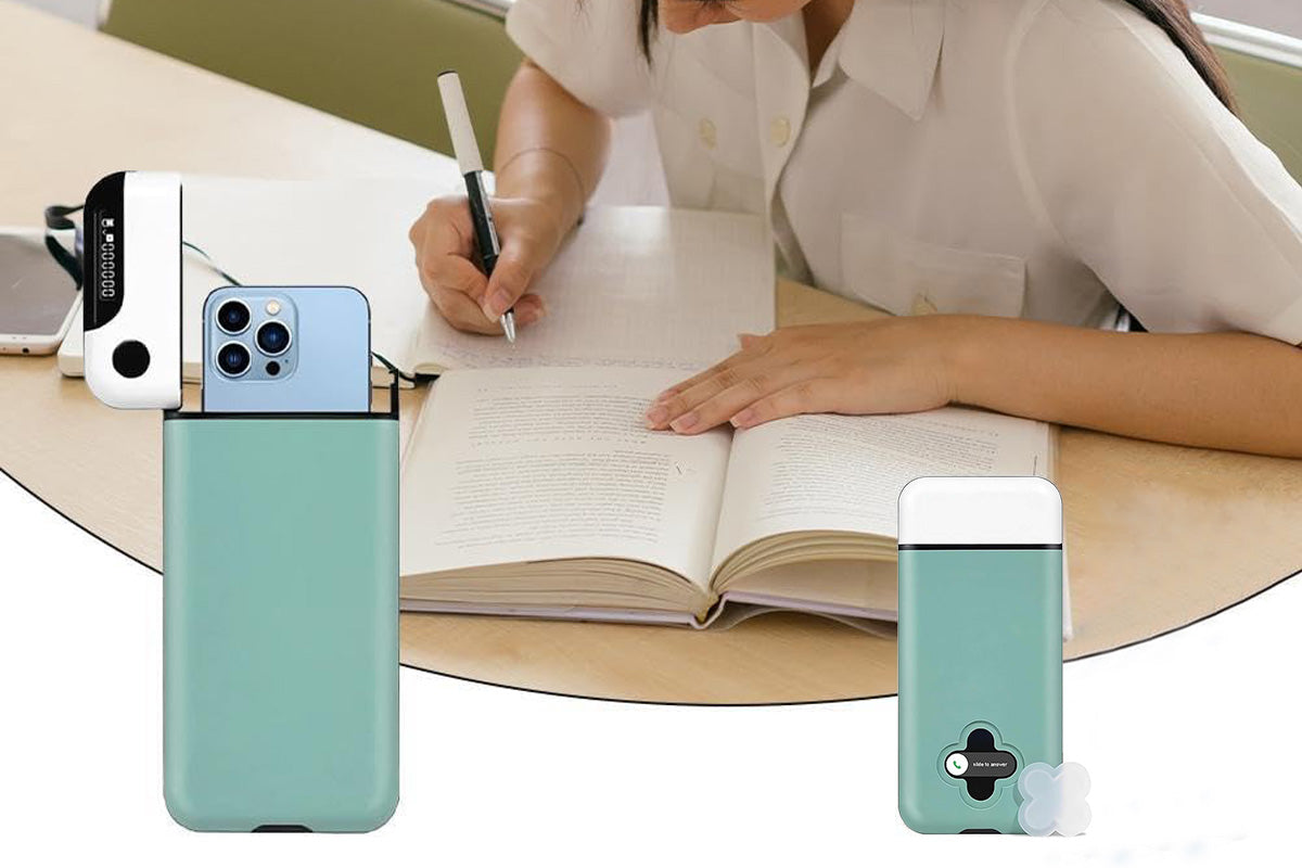 Self-Discipline Timer Lock Box for Smartphones - Green
