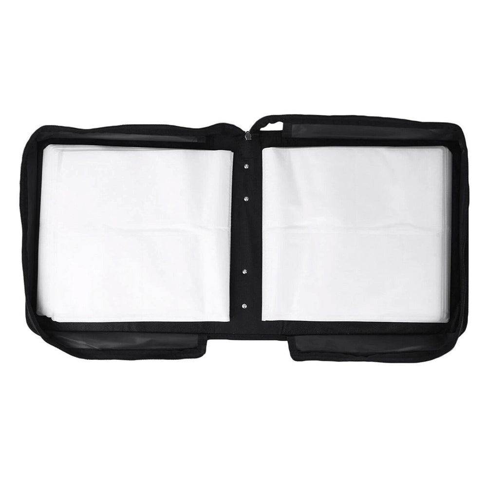 128 Capacity CD DVD Storage Binder Disc Storage Case