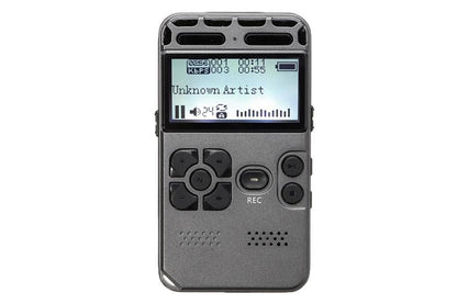 8G Rechargeable LCD Digital Audio Voice Recorder Dictaphone MP3 Player Expandable Up To 128G
