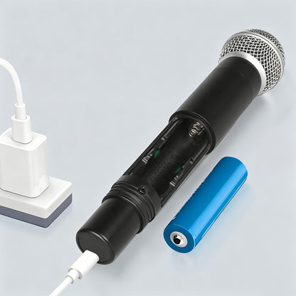2Pcs 2.4G Wireless Microphone