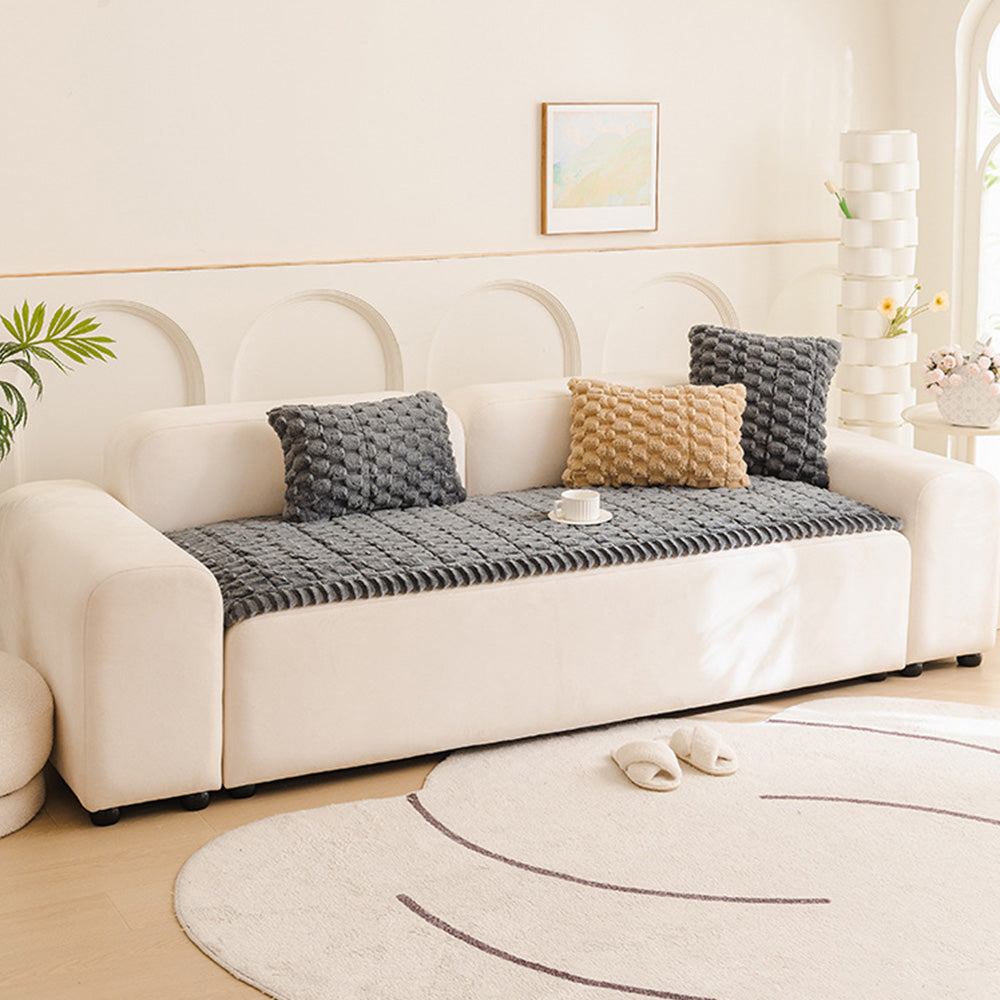 Soft Wear Resistant Couch Cover-Grey