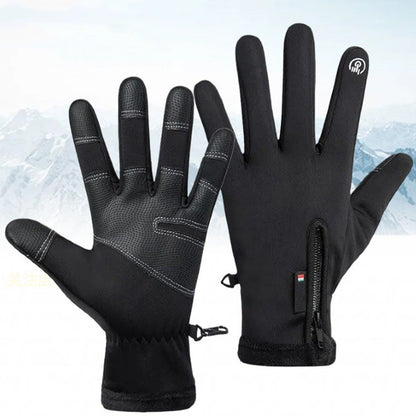 Winter Gloves Thermal Touch Screen Windproof Warm Outdoor Cold Weather-Black