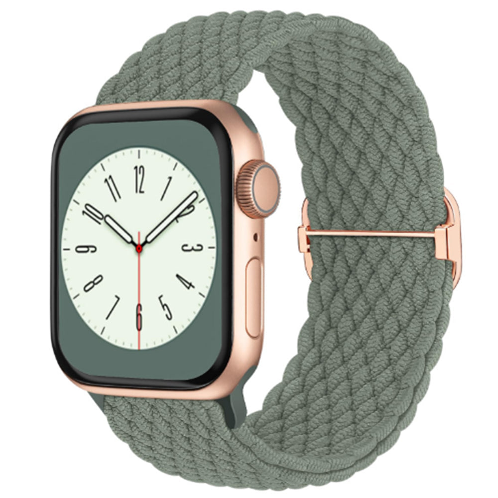 Adjustable Braided Loop Nylon Strap Compatible with Apple Watch Style 2
