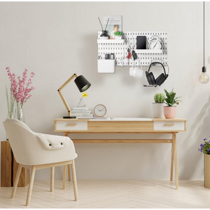 2Pcs Pegboard Combination Kit Pegboards and Accessories Modular Hanging for Organizer