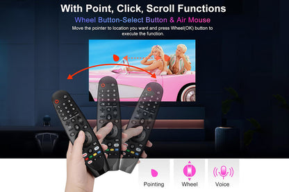Magic Replacement Remote Control for LG TV