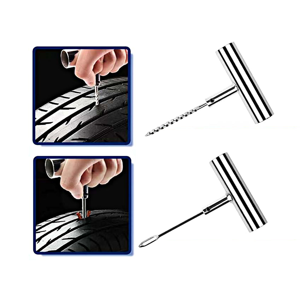 24Pcs Set Car Tire Repair Tools Car Tire Puncture Repair Kit