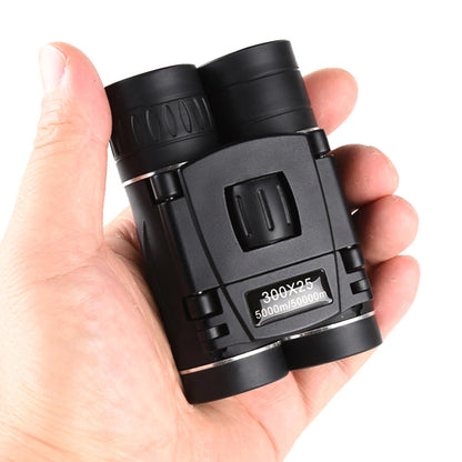 Travel Folding Binoculars Mini Pocket Binoculars with Phone Holder