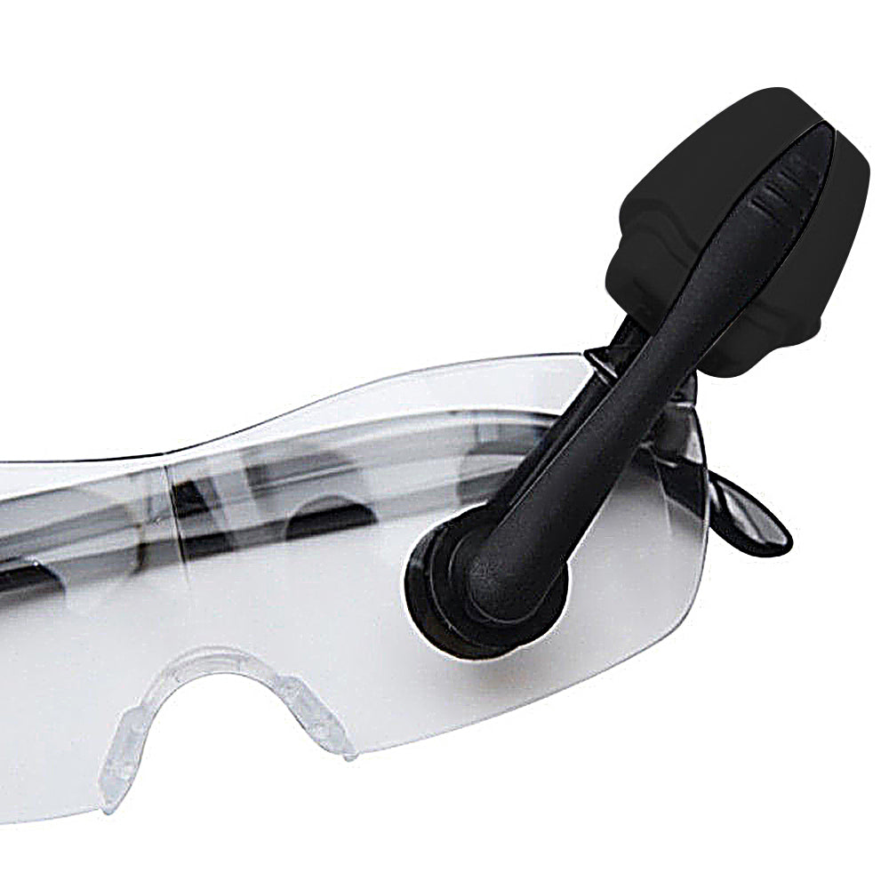 Portable Eye Glasses Cleaner Fiber Cleaning Brush Spectacles Eyeglass Wiping Brush Black