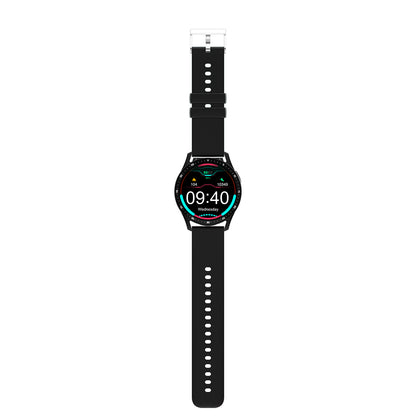 Smart Watch with Earbuds X7 Smart Watch Touch Screen Sports Fitness Tracker Heart Rate Monitor with TWS Bluetooth Earphones -Black