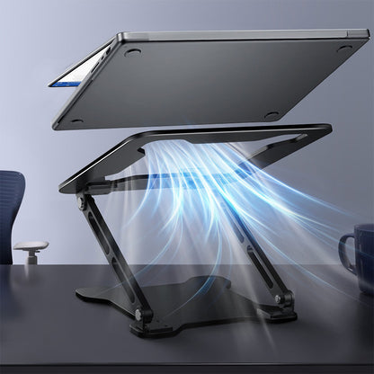 Foldable Laptop Stand Ergonomic Notebook Holder with Ventilation for 25 to 40 cm Laptops