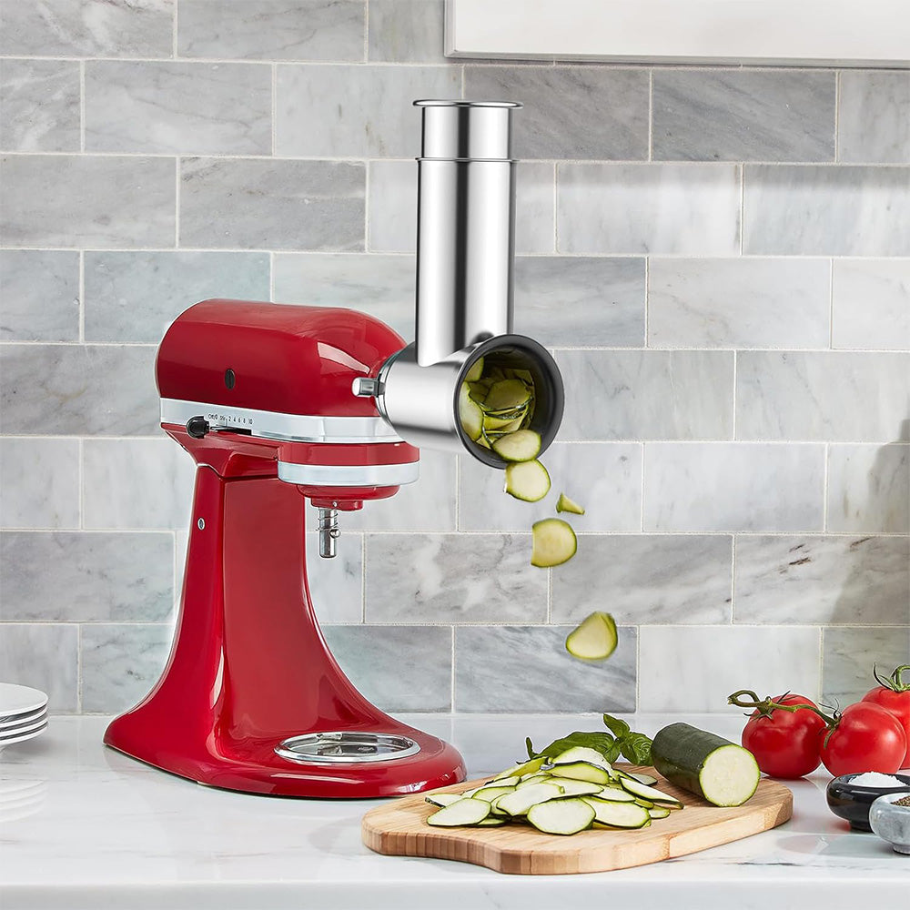Compatible Slicer Shredder for KitchenAid Stand Mixers