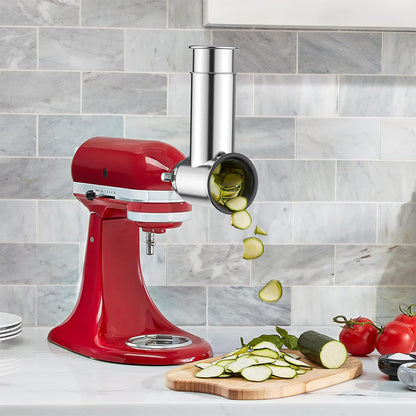 Compatible Slicer Shredder for KitchenAid Stand Mixers