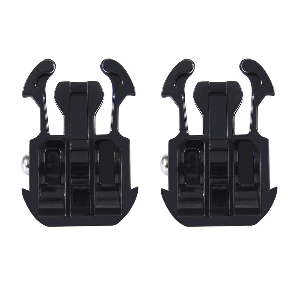 4Pcs Quick Release Buckle Mount Horizontal Surface Buckle Clip for GoPro Hero 13 12 11 10 9 8 7 6 5 4 3 Session