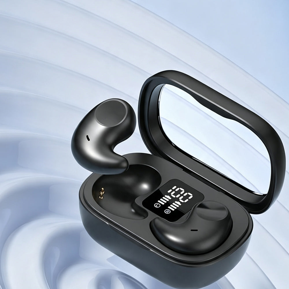 Sleep Earbuds Bluetooth 5.3 In Ear Headphones for Sleeping - Black