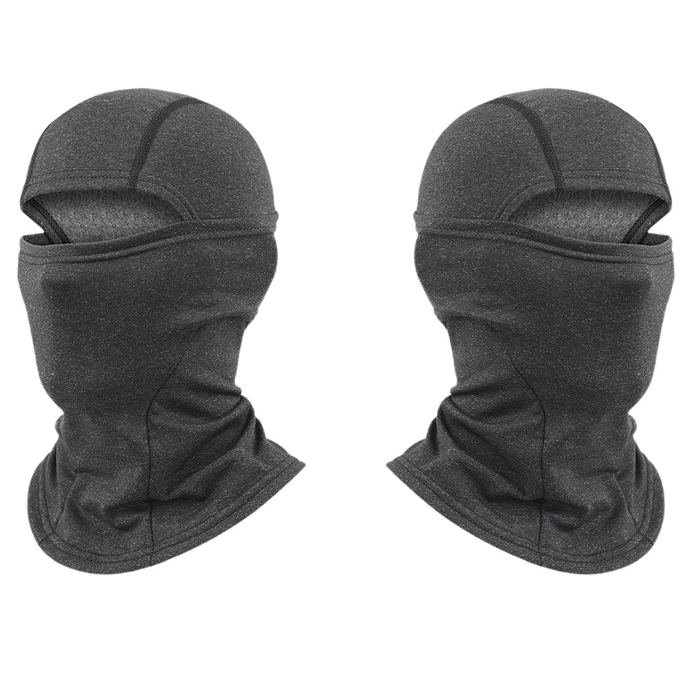 Ski Motorcycle Cycling Balaclava Full Face Windproof Mask for Winter Outdoor Activities Black