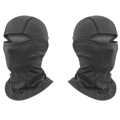 Ski Motorcycle Cycling Balaclava Full Face Windproof Mask for Winter Outdoor Activities Black